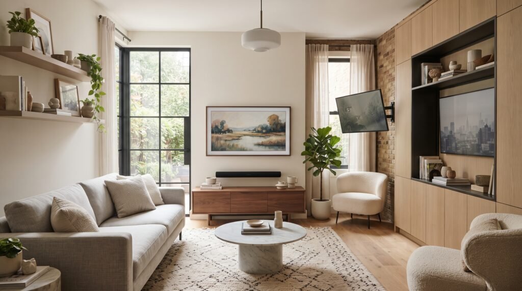 small living room ideas with tv