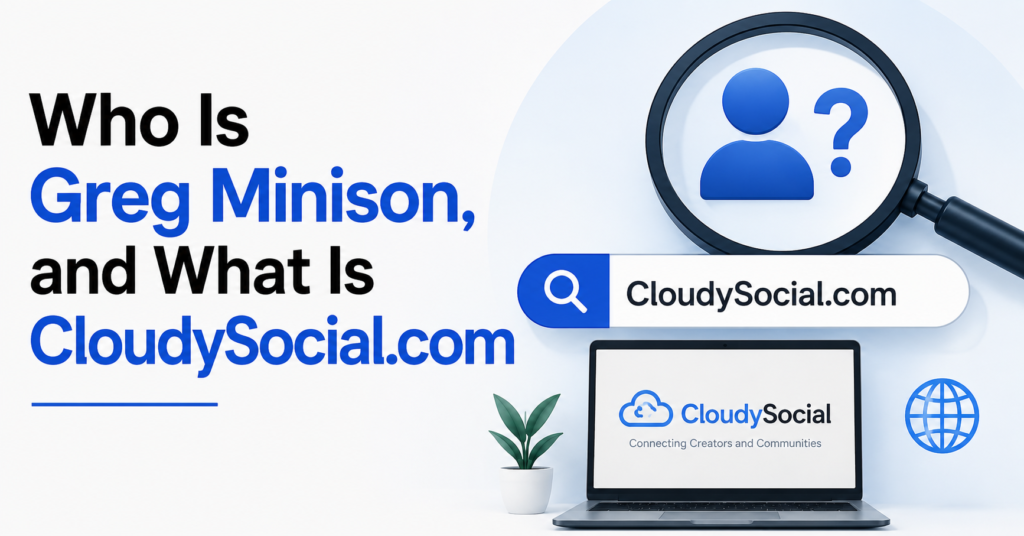 cloudy social minison