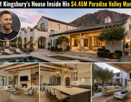 Kliff Kingsbury house Paradise Valley Arizona mansion exterior