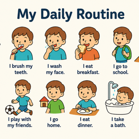 morning routine for kids