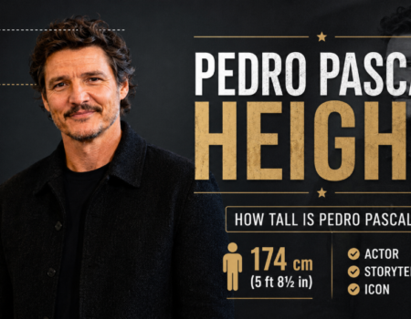 Pedro Pascal Height