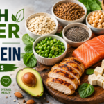 high fiber high protein foods