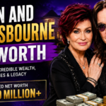Sharon and Ozzy Osbourne net worth breakdown showing income from music, Ozzfest, and TV career.