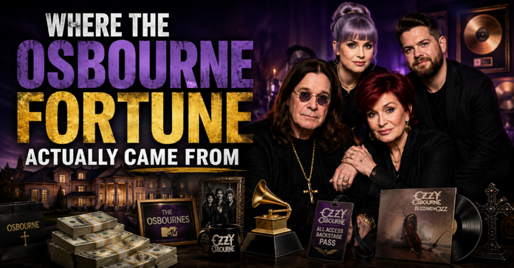 sharon and ozzy osbourne net worth