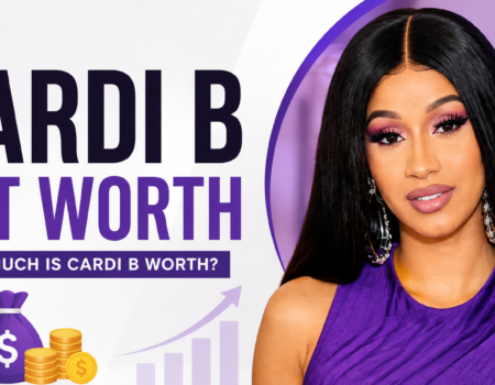 Cardi B performing on stage, representing her 2026 net worth and music career earnings