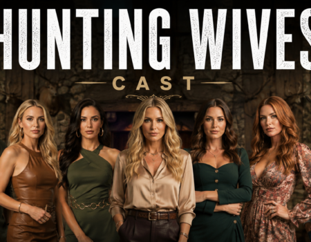 Hunting Wives cast members including Brittany Snow and Malin Åkerman in promotional image
