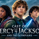 Cast of Percy Jackson and the Olympians TV series featuring the main characters