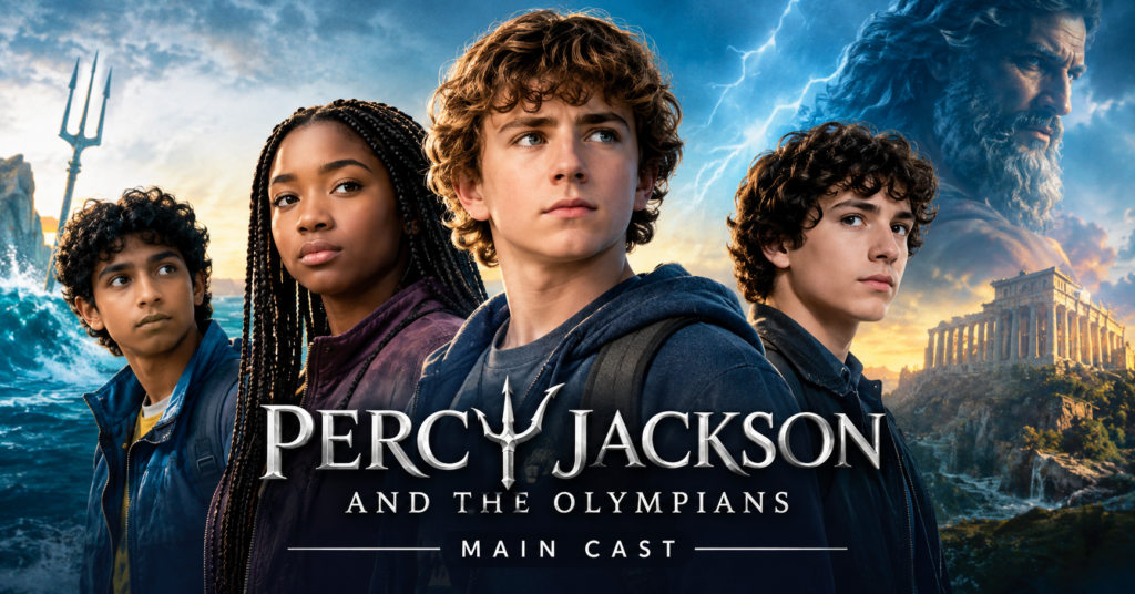 cast of Percy Jackson and the Olympians TV series