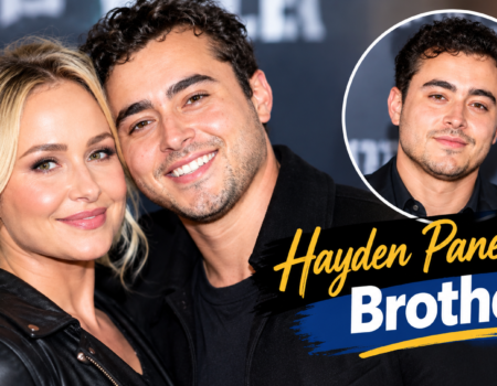 Hayden Panettiere with her brother Jansen Panettiere