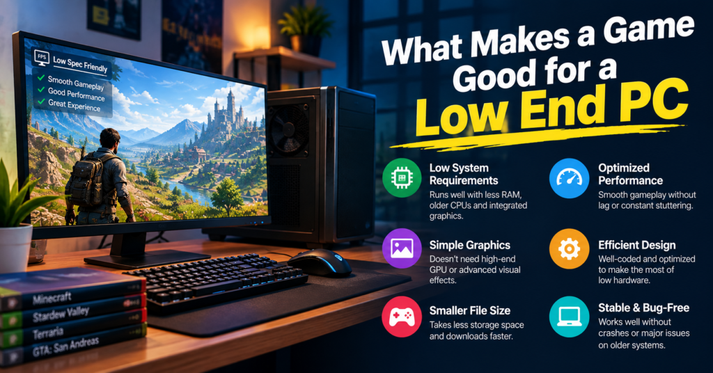 What Makes a Game Good for a Low End PC