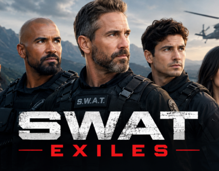 SWAT Exiles cast featuring Shemar Moore and the main cast members
