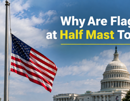 Why are flags at half mast today