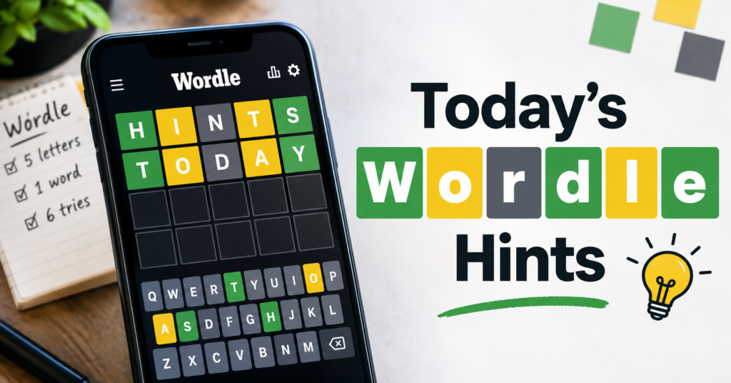 Today’s Wordle Hints