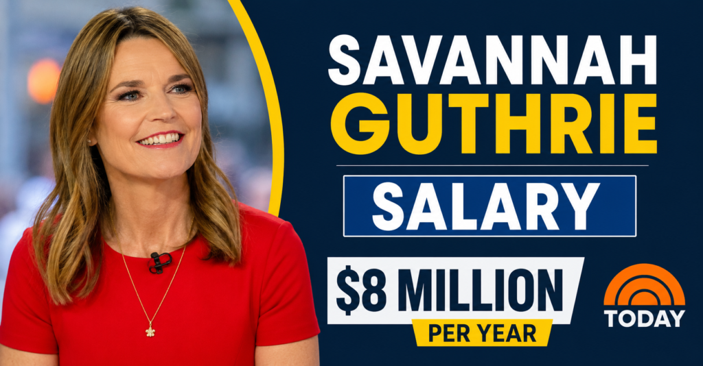 Savannah Guthrie Salary
