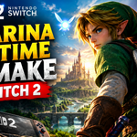 Ocarina of Time remake on Nintendo Switch 2 featuring Link and the updated Zelda adventure