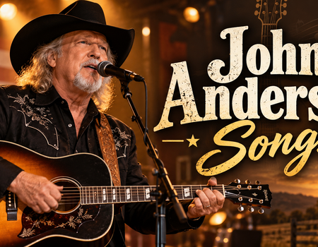 John Anderson songs featuring his greatest country music hits, including Swingin', Seminole Wind and Straight Tequila Night.