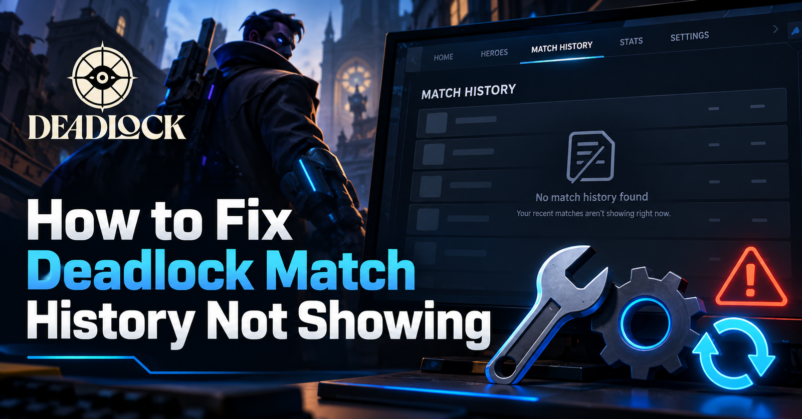 How to Fix Deadlock Match History Not Showing