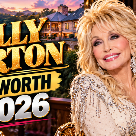 Dolly Parton, legendary American country music singer, whose estimated net worth in 2026 ranged from $450 million to $650 million.