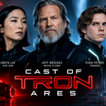 Cast of Tron: Ares featuring Jared Leto and the main characters