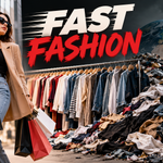 Fast fashion clothing collection highlighting affordable fashion trends and the environmental impact of the fashion industry.