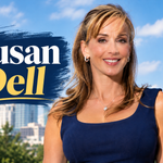 Susan Dell face and appearance in a recent portrait