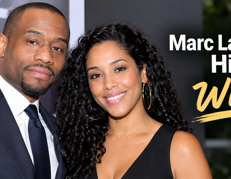 Marc Lamont Hill and his wife Melissa M. Valle