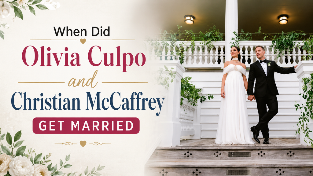 Olivia Culpo and Christian McCaffrey Get Married