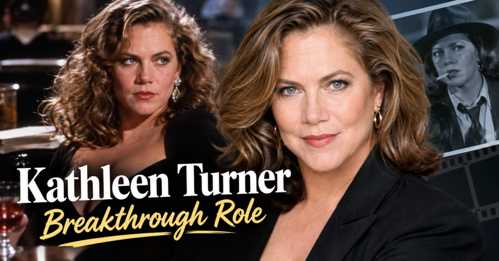 Kathleen Turner Breakthrough Role