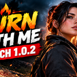 Burn With Me patch 1.0.2 update with gameplay bug fixes and improvements