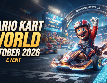 Mario Kart World October 2026 event featuring competitive racing gameplay