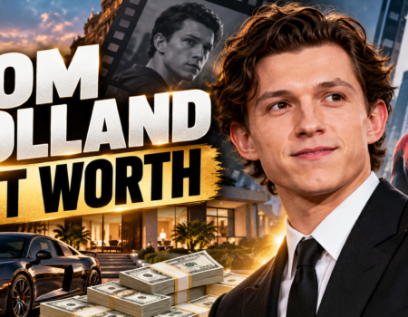 Tom Holland net worth 2026 – British Spider-Man actor known for Marvel films, Hollywood success and his growing fortune.