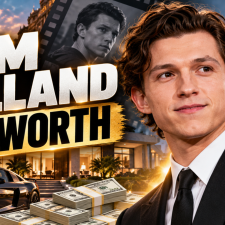 Tom Holland net worth 2026 – British Spider-Man actor known for Marvel films, Hollywood success and his growing fortune.